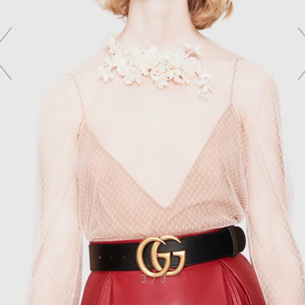 Wide Gucci Belt